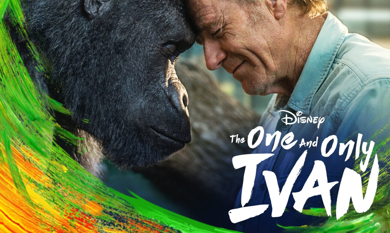 Image from the movie "The One and Only Ivan"