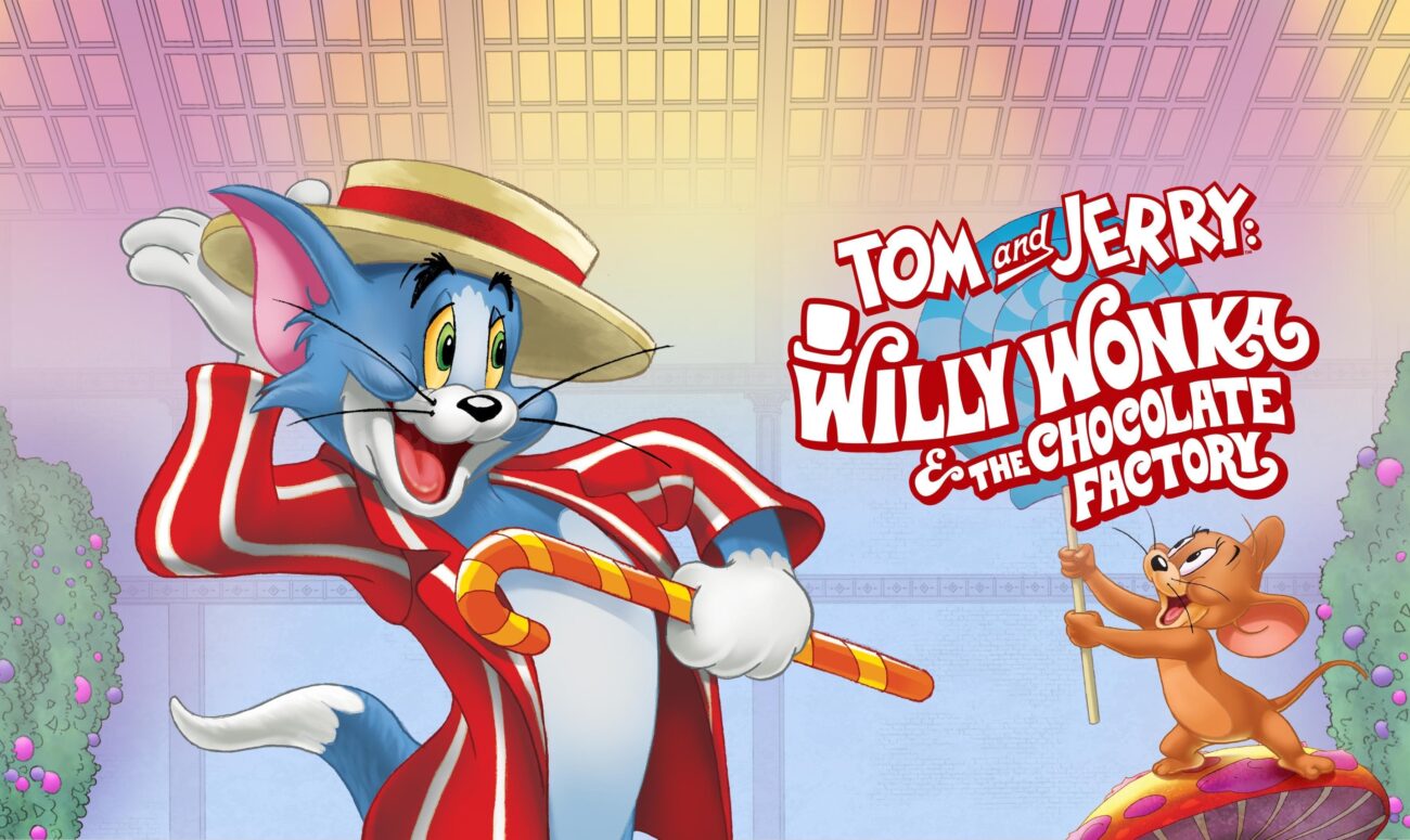 Image from the movie "Tom and Jerry: Willy Wonka and the Chocolate Factory"